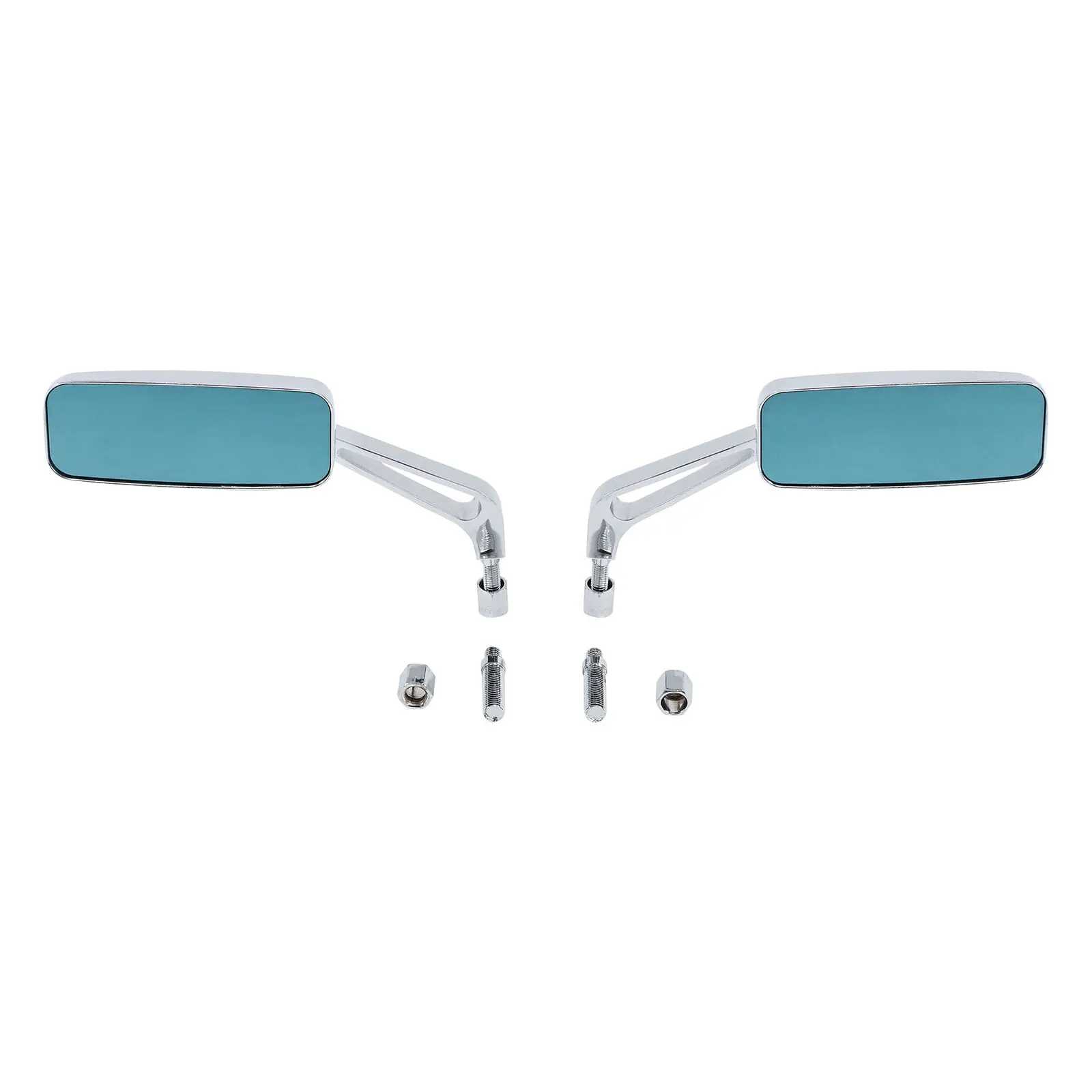 

8mm 10mm Motorcycle Rear view Side Mirrors for Harley Honda Yamaha Kawasaki Street Sports Bike Chopper Cruiser Universal