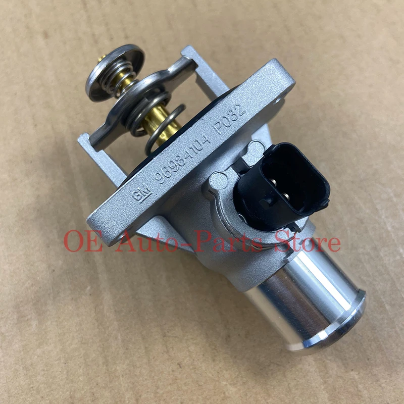 Engine Original Coolant Thermostat Housing 25193683 For Chevrolet Aveo Cruze Sonic Orlando Vauxhall Opel Astra Zafira 96984104 | Автомобили