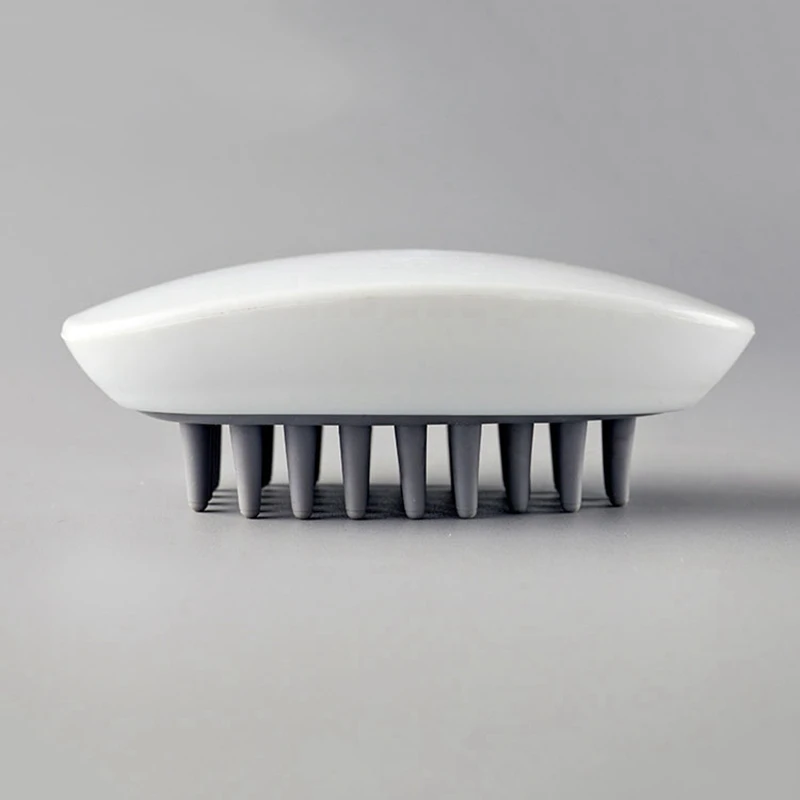 1x Расческа Щетка для волос из шерсти кабана с нейлоновым шпильки бамбуковый