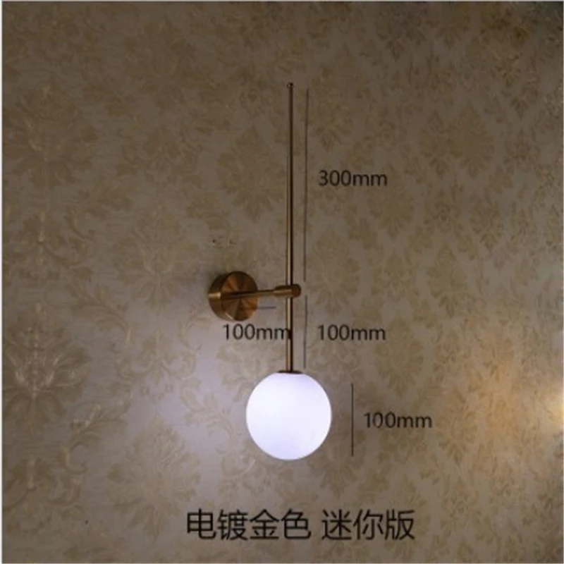 Современное светодиодное Бра В скандинавском стиле настенный светильник со