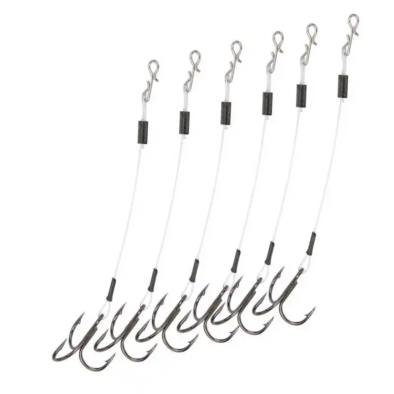6 шт Щука Jig Head крючки рыболовный крючок Вибрационный 10 см Лески Крюк высокий