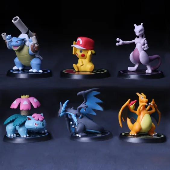 Большой размер X Y Hydreigon Entei Genesect Raichu pika аниме экшн& toyp Покемон Фигурки Коллекция Модель игрушки подвижная база