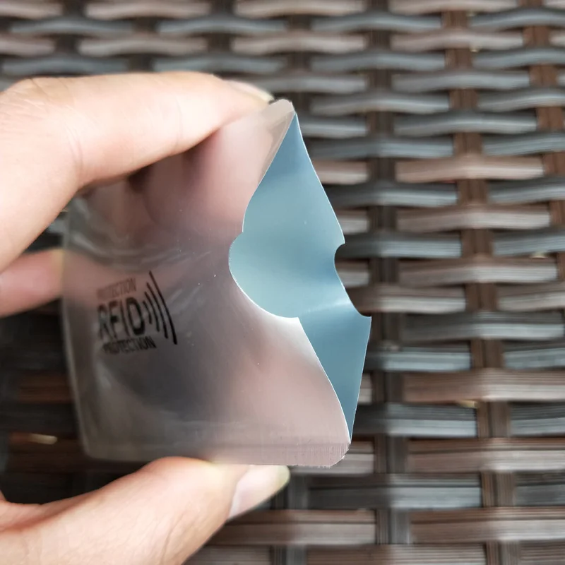 10 шт., анти-RFID Блокировка, кредитный держатель для карт, ID, банковский Чехол для карт, защита, Алюминиевый металлический, умный, Противоугонный держатель для карт, протектор