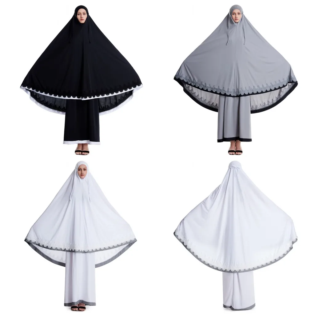 Молитвенная одежда Dromiya для женщин мусульманская хиджаб платье Обложка из двух