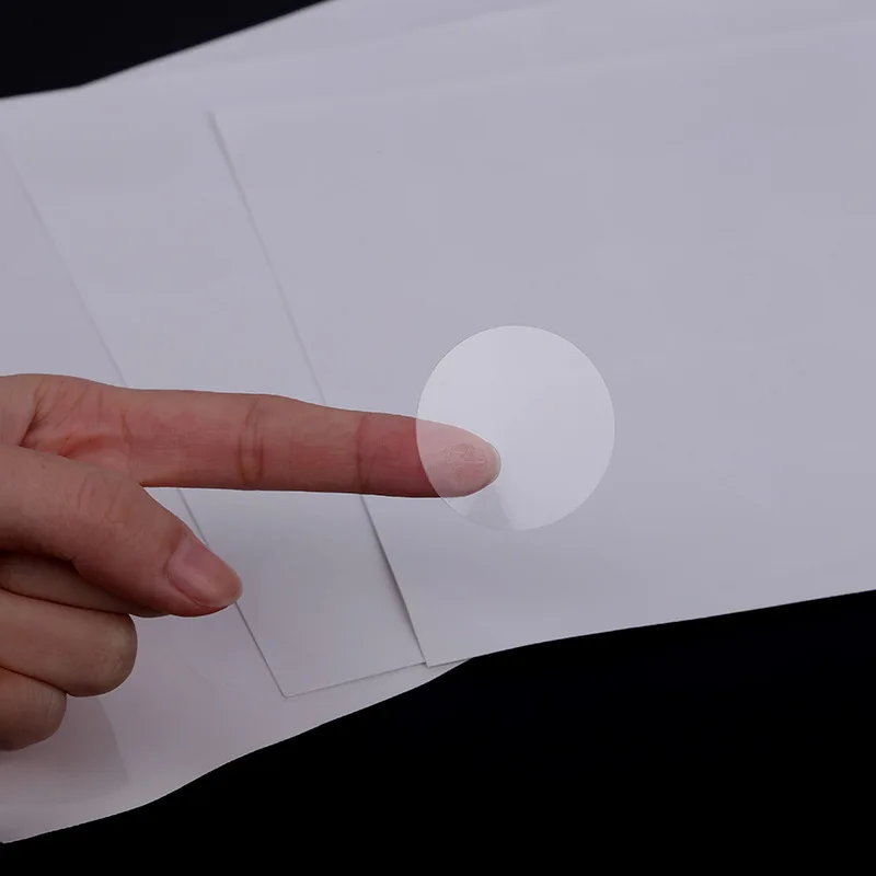 Round Dia. 1.5/2/2.5/3/3.5/4/5cm Transparent Labels Circle PVC Scrapbooking Seal Sticker DIY Self-Adhesive Gift | Дом и сад
