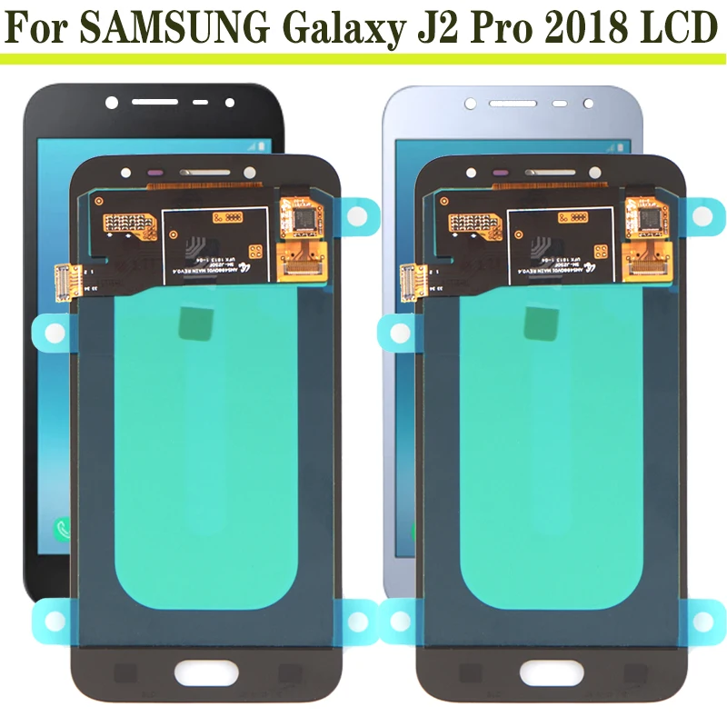 100% Оригинальный Amoled 5 0 ''дисплей для Samsung Galaxy J2 pro 2018 J250 J250F Полный ЖК дисплей