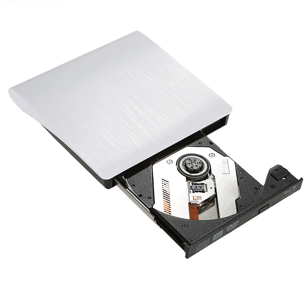 Ультратонкий внешний накопитель USB 3 0 Burner Writer BD ROM 3D Blu Ray плеер для Linux Windows Mac