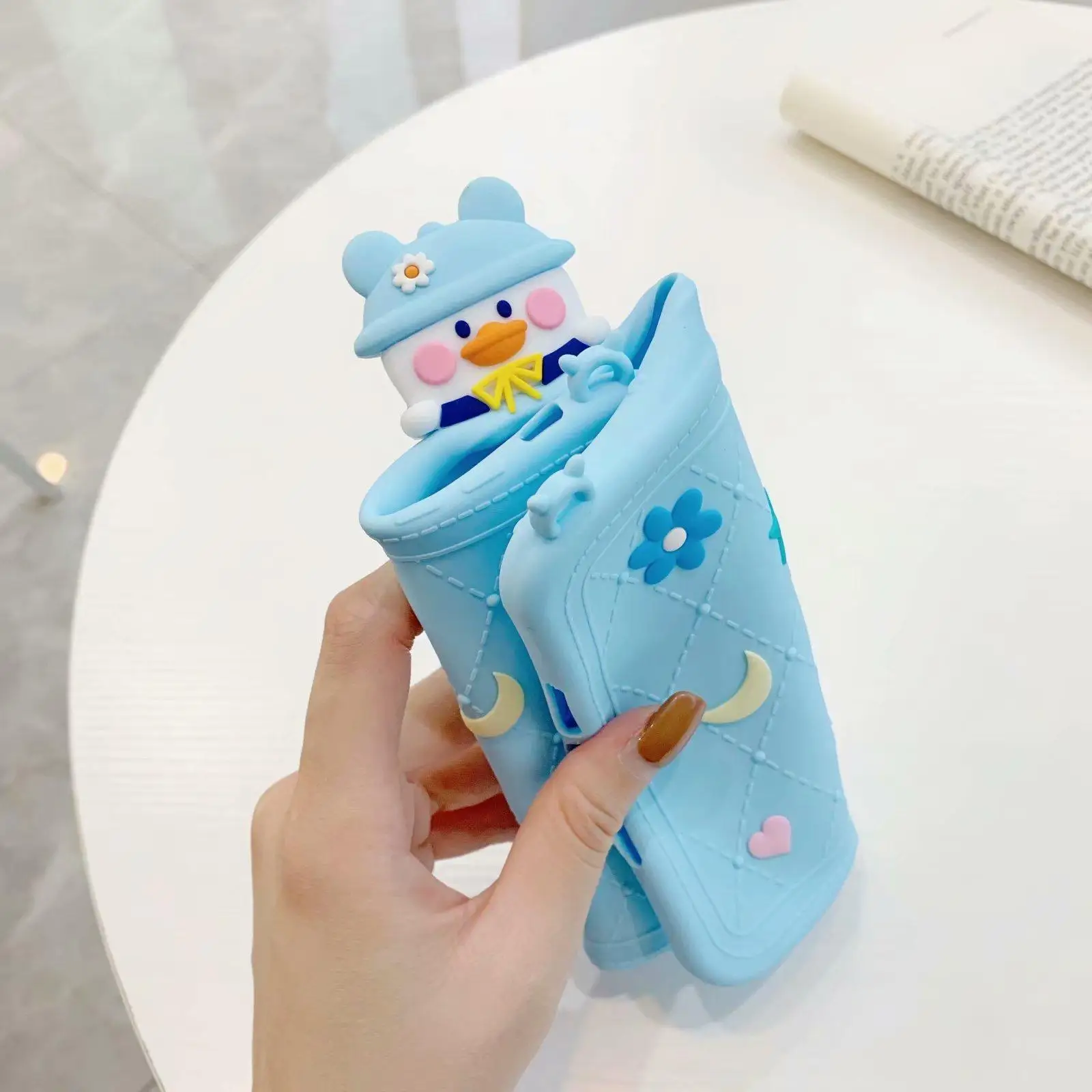 

Shockproof Silicone Tablet Case For Samsung Galaxy Tab A 8.0 Inch 2019 SM-T290 T295 T297 Shell Kids Cartoon Cover Coque+Straps