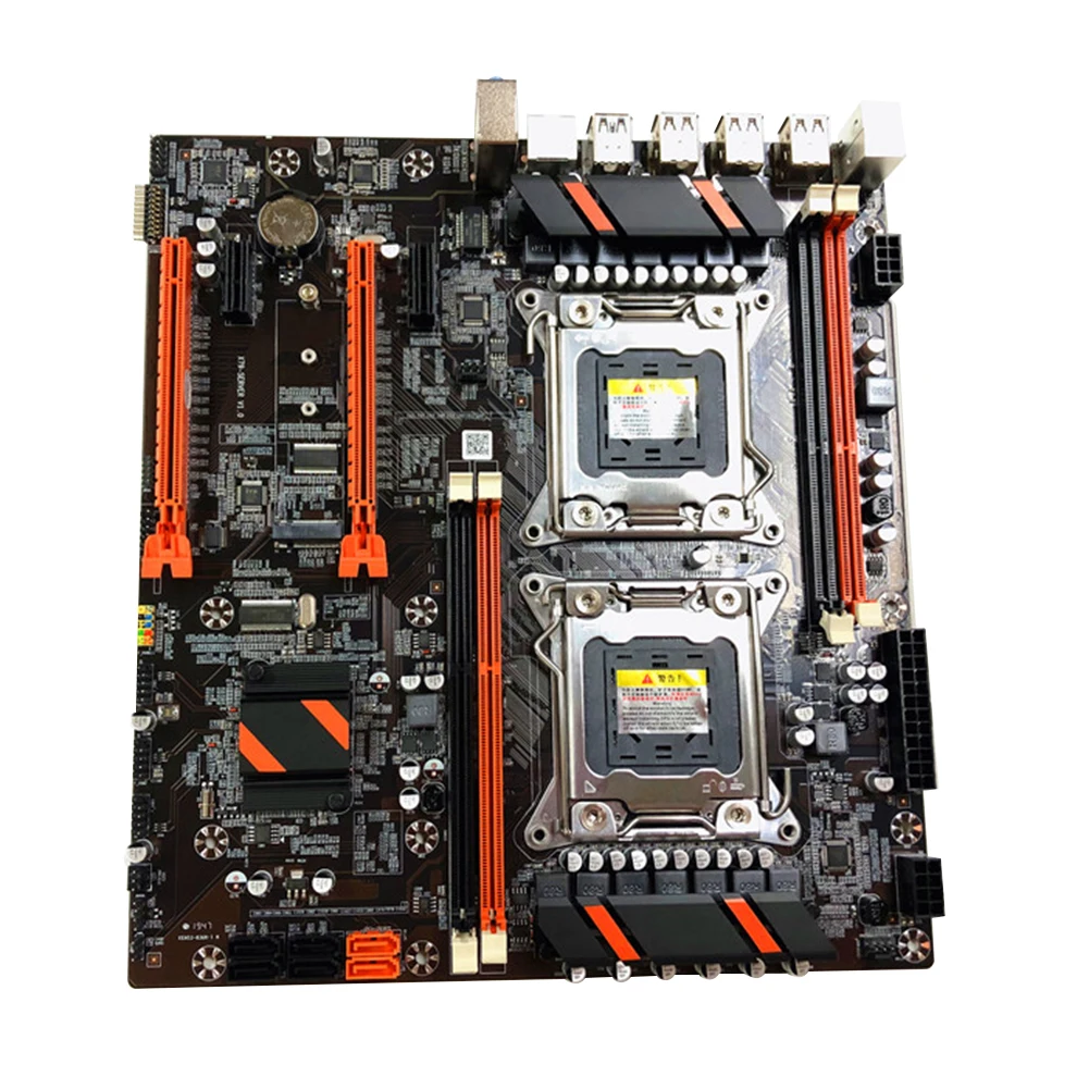 Billig 2021 Neue X79 Dual CPU LGA 2011 16 USB Ports DDR3 SATA PCIE X16 PUBG Gaming Motherboard 32GB DDR3 ECC REG Speicher Set