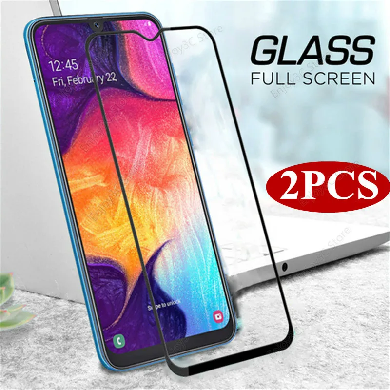 Полностью покрывающее закаленное Стекло для samsung Galaxy A70 A50 A40 A30 A20E A20 Экран протектор для Sumsung J4 J6 A6 A7 A8 A9 пленка