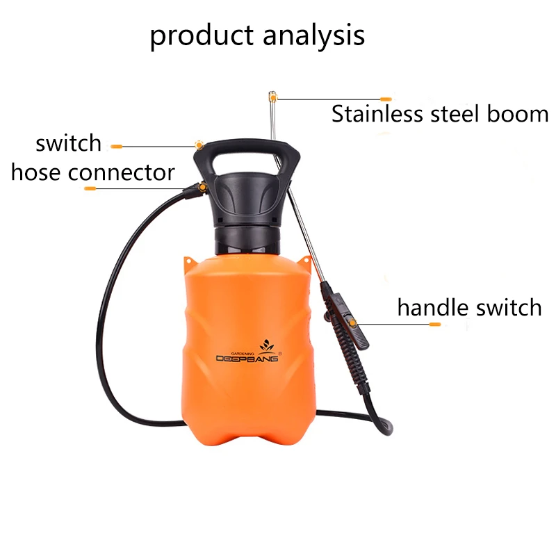 Наплечный Электрический распылитель 6 л перезаряжаемый рюкзак высокого давления