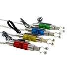 4 шт. рыболовные открытых водоемах, которое предупреждает о месте клева комплект Вешалка-цепочка с индикатором Карп укус колокол светодиодный светильник удилища индикатор для Стандартный отключения звуковых сигналов