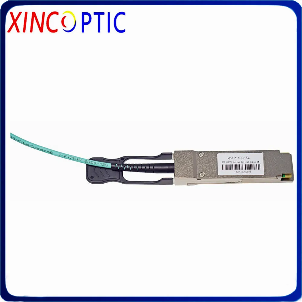 Бесплатная доставка 40G QSFP + к AOC 1 м кабель 40 Гбит/с OM3 OM4 метр MPO SFP модуль активный