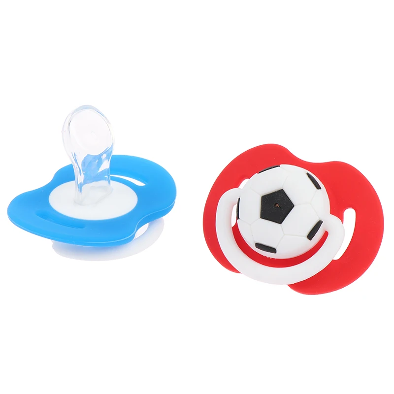

1pcs Football Pacifier Food Grade Silicone Funny Soothers Teat