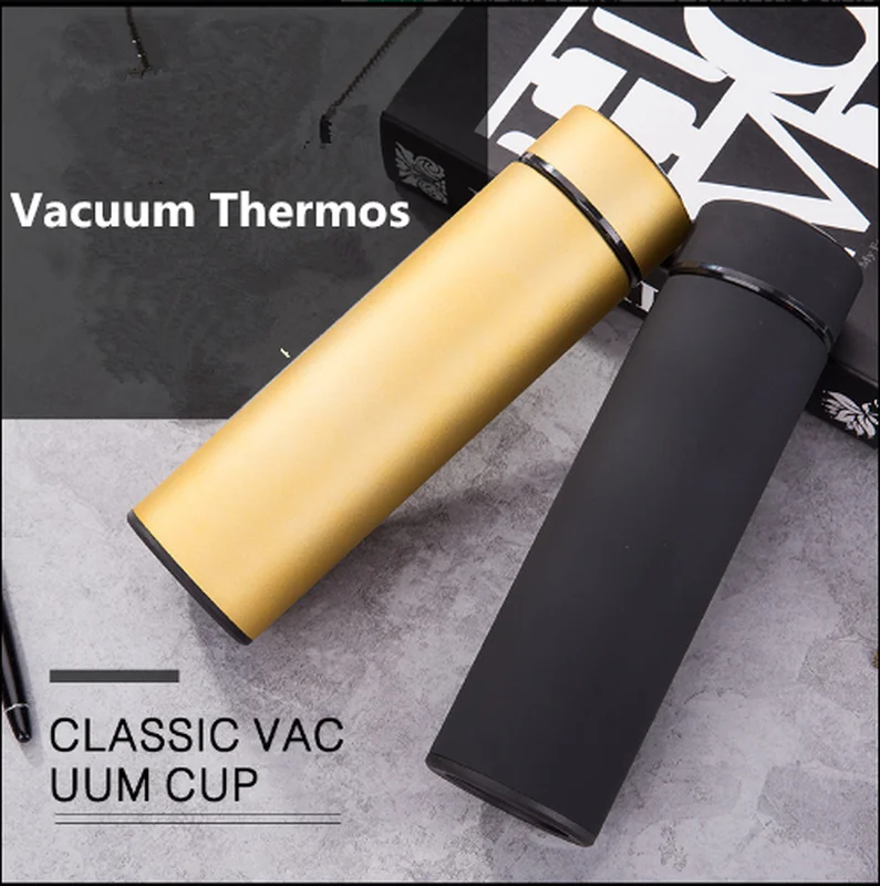 Термос чашка с индивидуальным логотипом и бесплатными подарками из нержавеющей