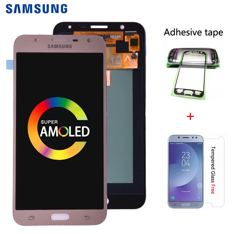 Оригинальный супер Amoled ЖК дисплей для samsung Galaxy J7 nxt J701 J701M с кодирующий