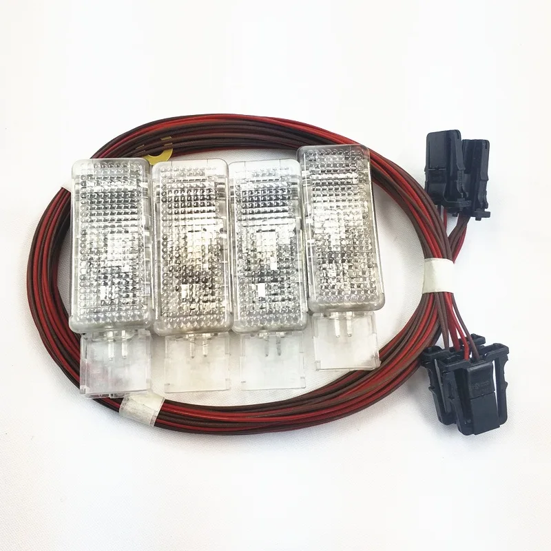 READXT салона ног светильник с по производству кабелей и проводов для Passat B6 B7 B8 Golf 6 MK6