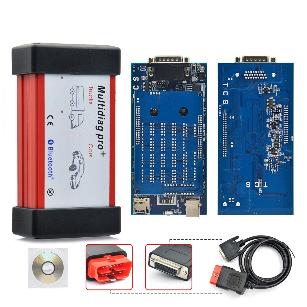 2021 Multidiag Pro + 2016.R1 Bluetooth V3.0 двойная плата NEC Реле OBD OBD2 автомобильный диагностический