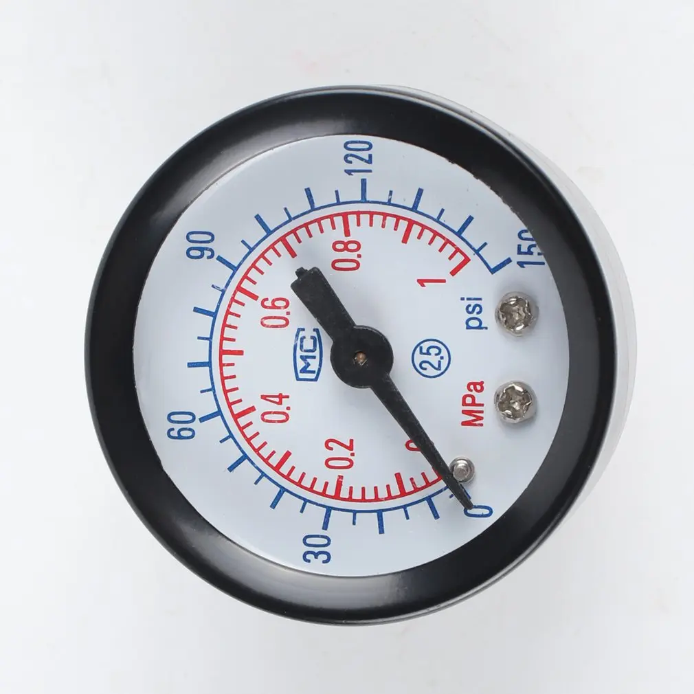 Mini 1/4 Thread 180PSI/12Bar Air Pressure Reducing Regulator Source Treatment Unit With Gauge Control Compresso | Инструменты