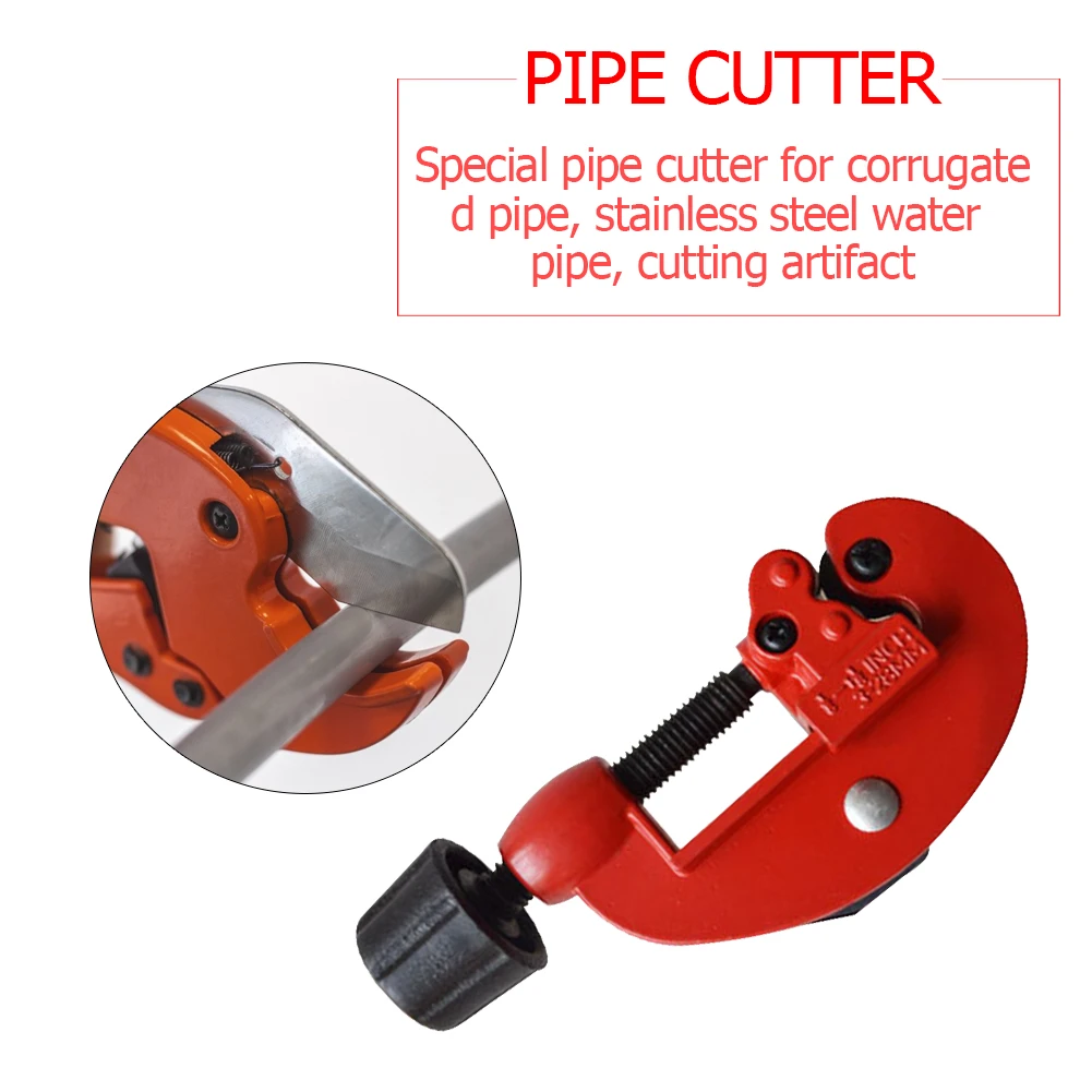 

Tube Shear Cutting Hand Tools 1/8 inch to 1-1/8 inch Pipe Cutter Tube Shear for PVC Copper Brass Aluminum Cutting