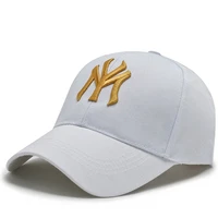 couple sport baseball cap spring summer fashion letters ny embroidered adjustable riding cap men women caps fashion hip hop hat