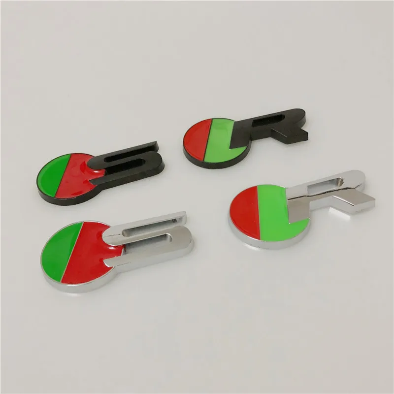 1X 3D металлический автомобиль Стикеры эмблема Авто переводная картинка для Jaguar R S