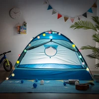 bswolf child play house portable foldable waterproof camping tent children castle birthday christmas gift outdoor beach sunshad