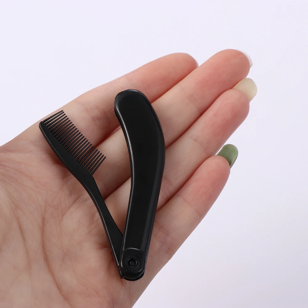 Пластиковые стальные иглы складные расчески для бровей портативные Кисти
