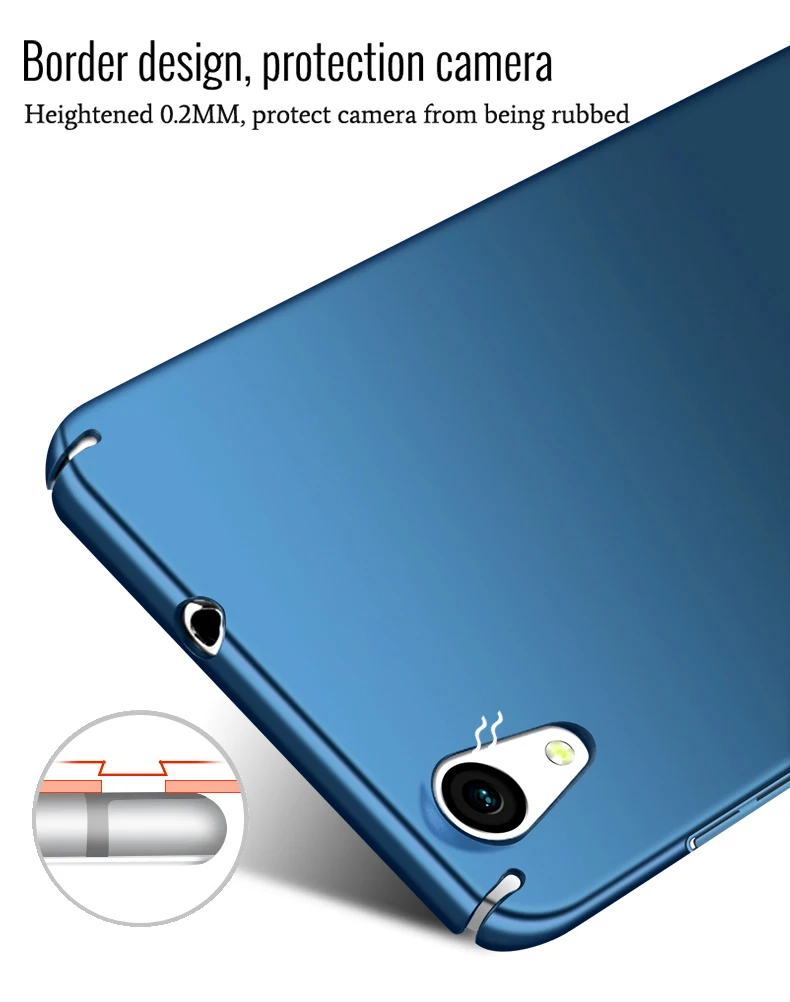 Роскошный Жесткий матовый чехол из поликарбоната для sony Xperia XA XA1 XA2 Plus Ultra L1 L2 XZ1 XZ2 Premium Compact XZ3 с полным покрытием пластиковый чехол