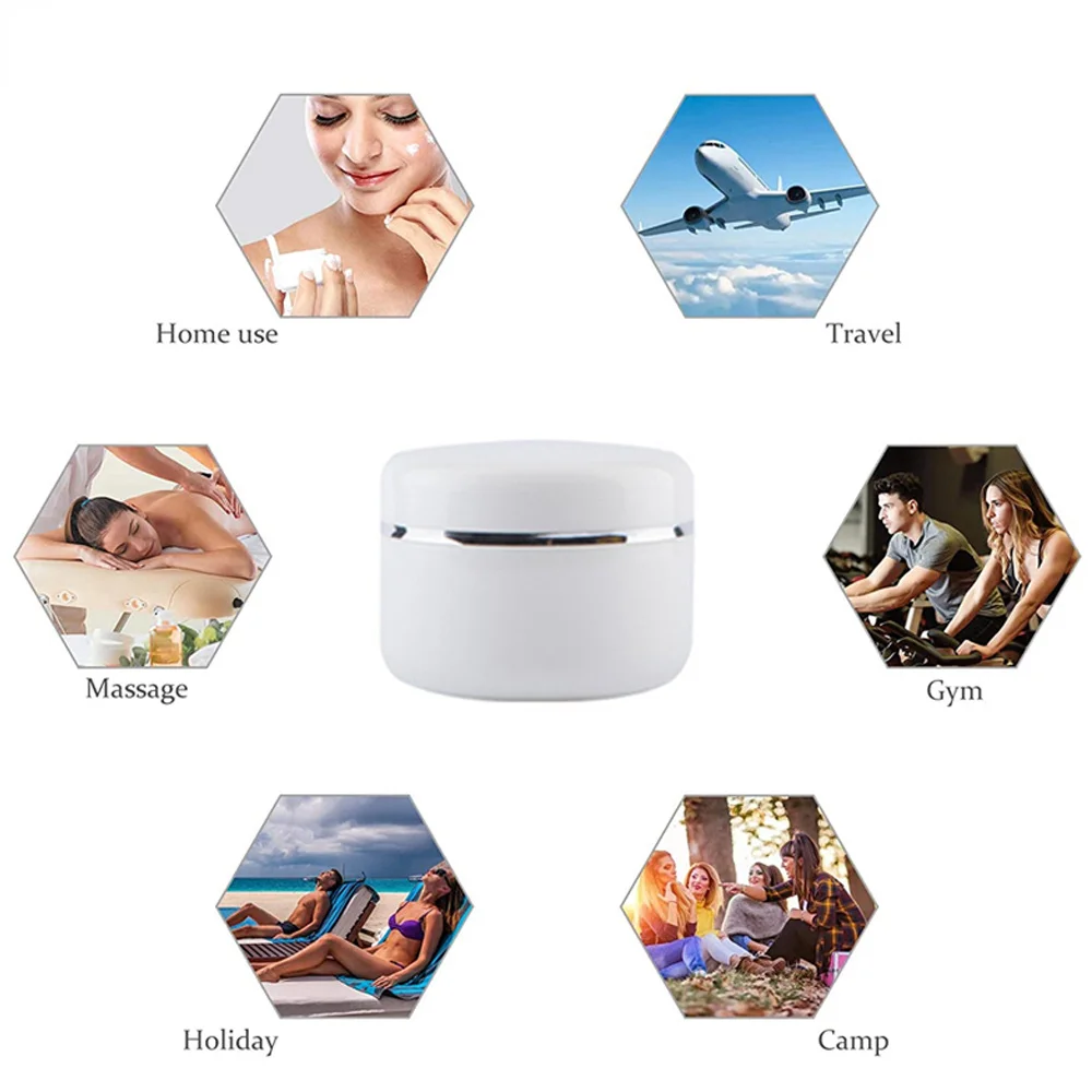 

10/20/30PCS Face Cream Lotion Jars for Cosmetic Container Plastic Empty Makeup Jar Pot 30g Travel Dispenser Sample Bottles