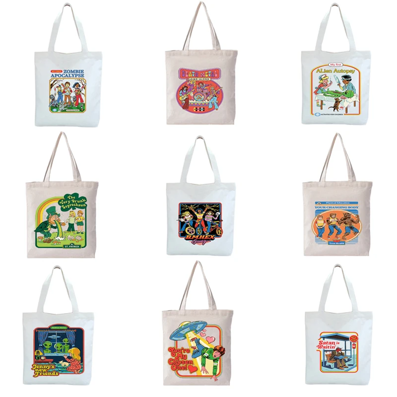 Новинка 2019 Холщовая Сумка через плечо Экологичная хозяйственная сумка