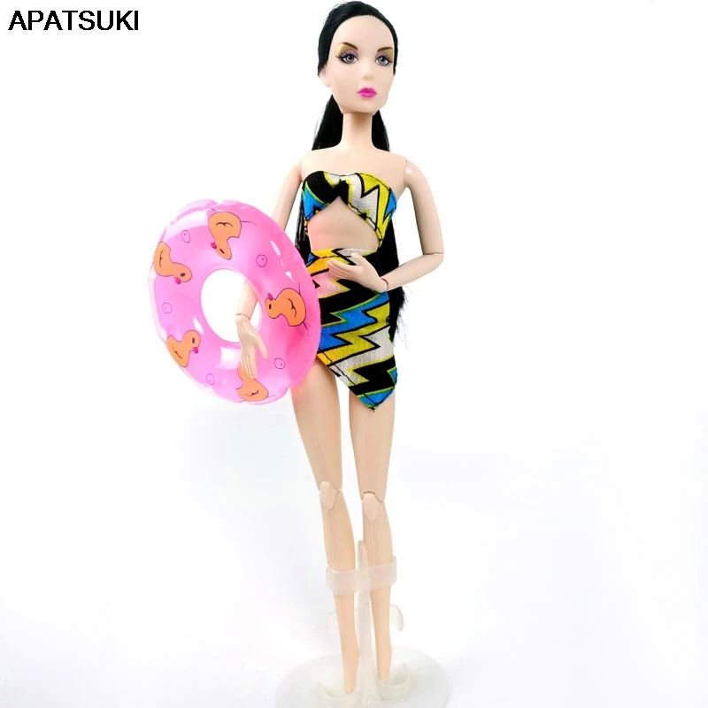 1 комплект бикини для куклы Барби пляжная одежда бюстгальтер нижнее белье и