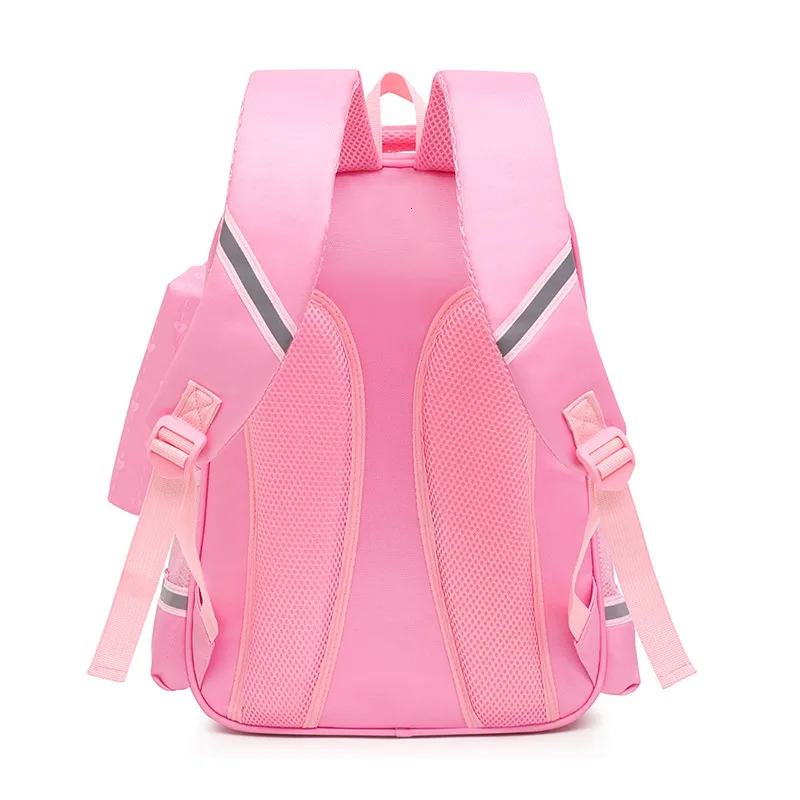 for cartoon princess school backpack Cute girls Orthopedic children school bag with pencil case Waterproof backpacks mochila