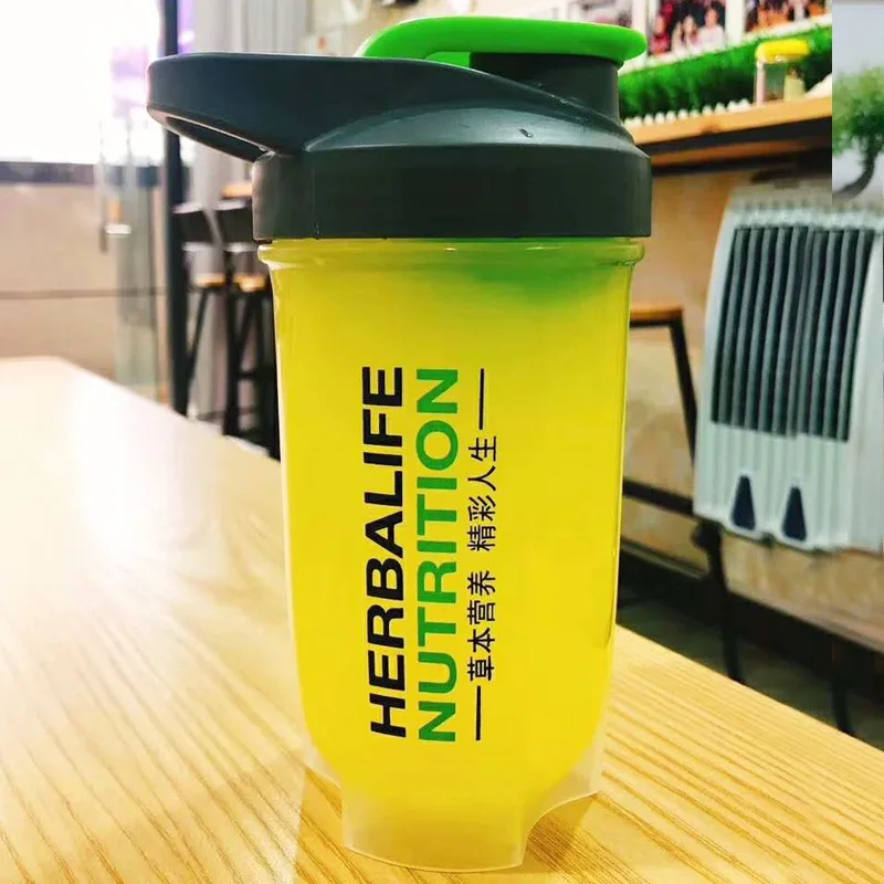 400 мл 500 мл портативный Herbalife Nutrtion прозрачный велосипедный велосипед герметичная Спортивная небьющаяся пластиковая бутылка для воды