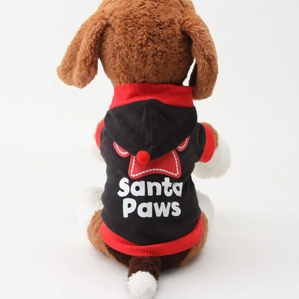 2020 новейшая Милая одежда с принтом лап для собак и кошек удобная толстовка