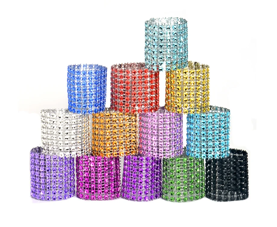 10 шт чистое сверло кольцо для салфетки пряжки свадебное мероприятие украшения