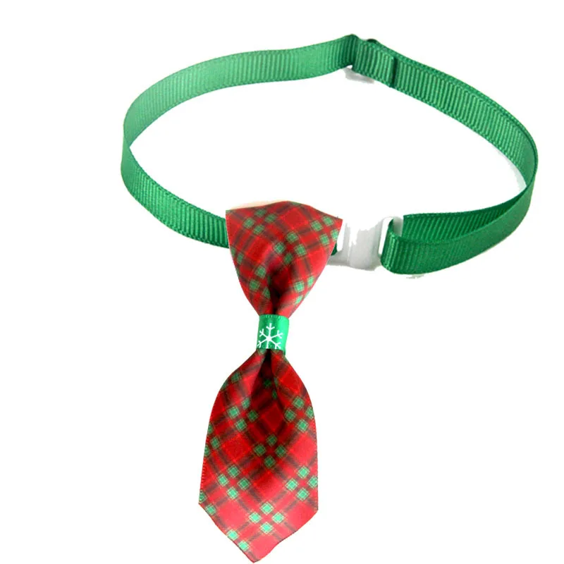 

Pet Christmas Holiday Cats Dog Bow Tie Adjustable Neck Strap Cat Dog Grooming Accessories Puppy Cat Necklace