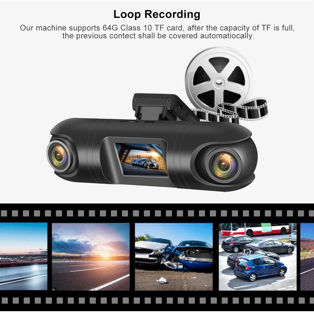 Conkim двухканальная Автомобильная камера + 720P заднего вида 1 5 &quotTFT LCD 140 градусов