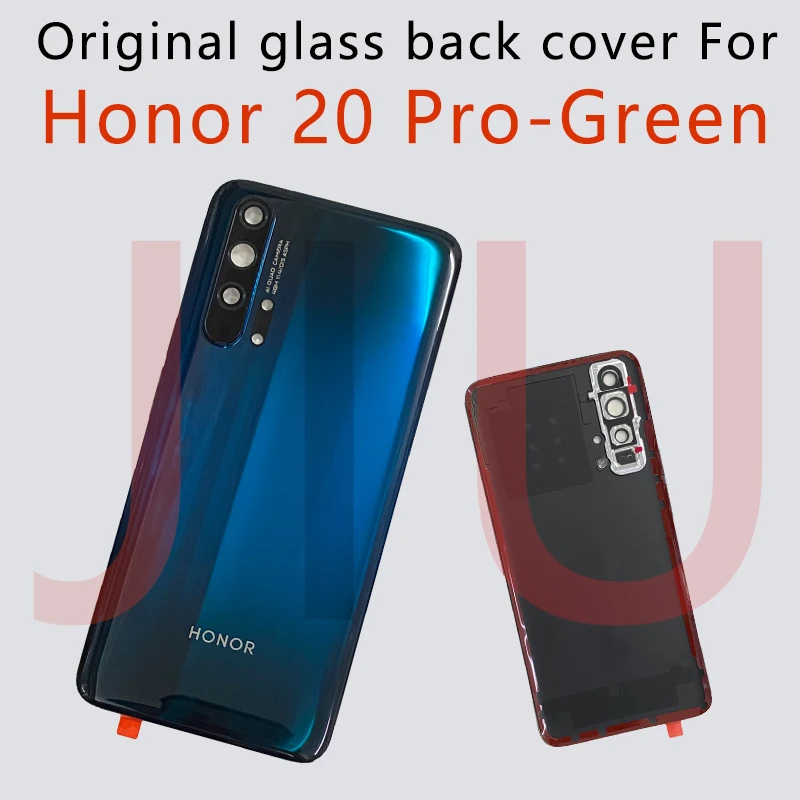 Оригинальная задняя крышка для Huawei Honor 20 pro Крышка батарейного отсека корпус
