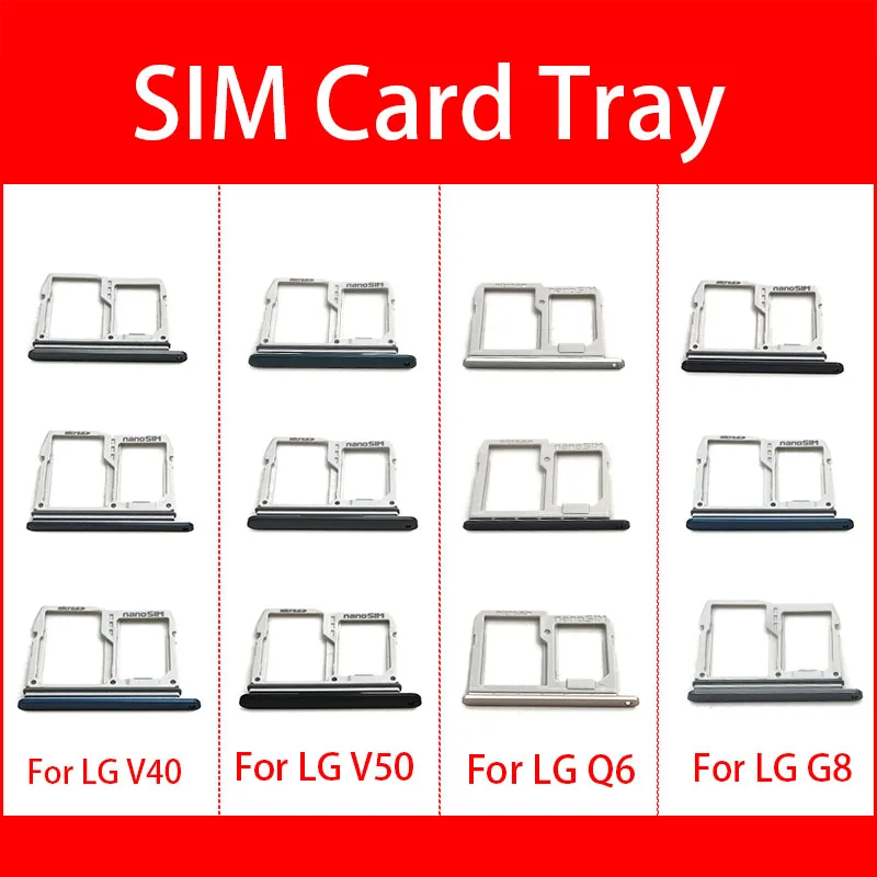 

Портативный держатель слота для SIM-карты + держатель для Sim-карты Micro SD для LG G8 Q6 V40 V50