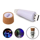 Гирлянда с подзарядкой по USB, с пробковым стопором, ночник, уличное освещение вечерние ринки, свадьбы, декоративное освещение