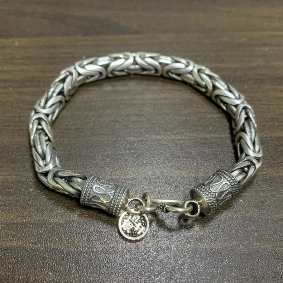 Чистое серебро тайское ювелирные изделия 925 пробы серебряная цепочка и звено