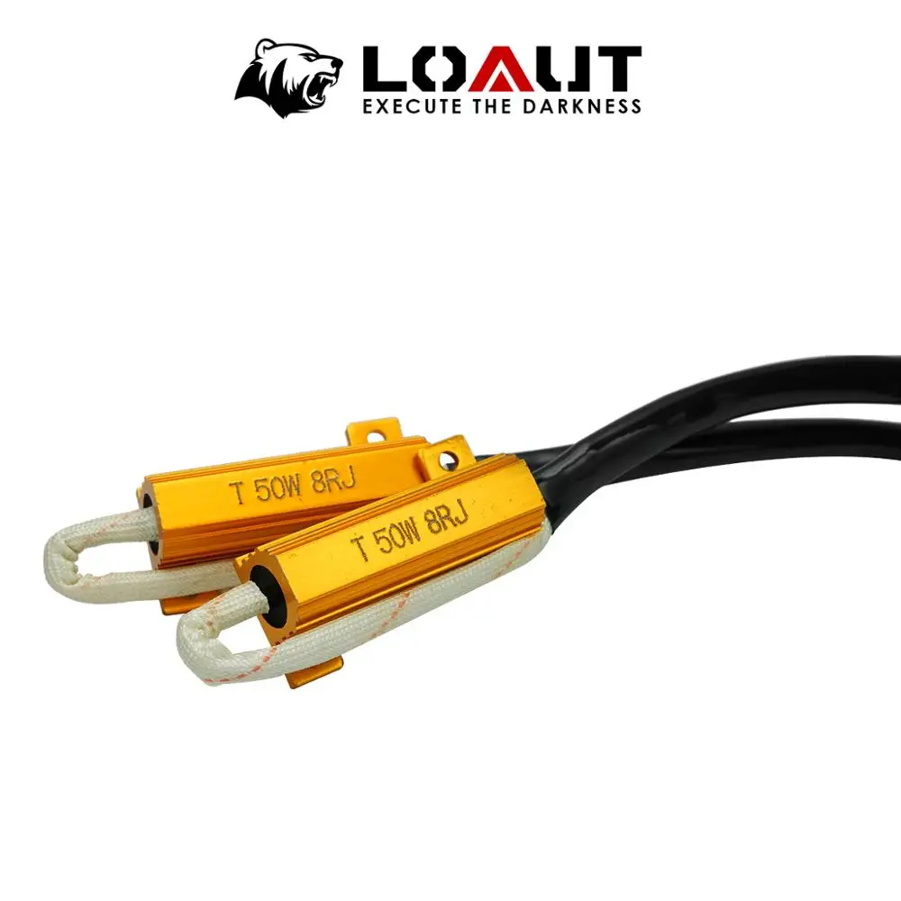 JGAUT 50 Вт 8RJ декодер для фокуса double load резистор Canbus H4 9007 H13 светодиодный