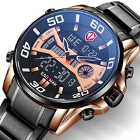 kademan 2020 fashion sport watch men quartz digital mens watches top brand luxury waterproof army military full steel wristwatch