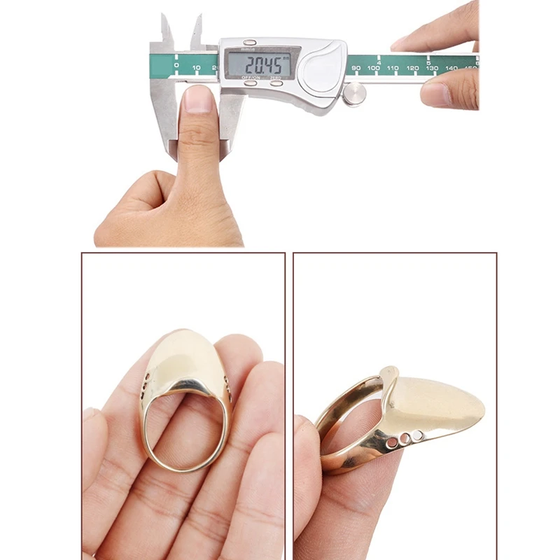 

New Practice Archery Thumb Ring Catapult Hunting Traditional Finger Protector Archery Safe Accessories