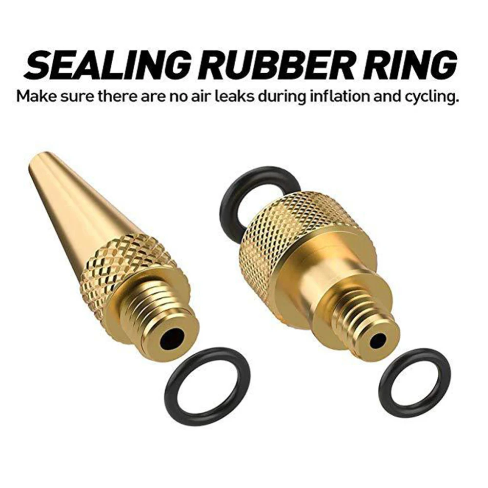 24 шт. Медь Велосипедные клапаны адаптеры Стандартный Размеры адаптера