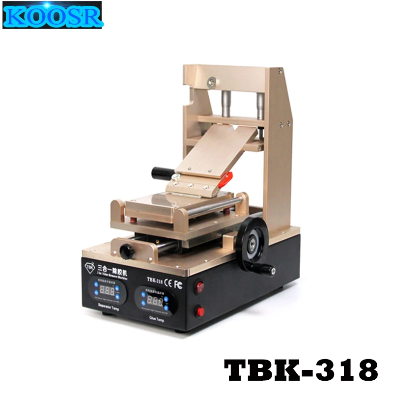 Новая модель 3 в 1 вакуумный ЖК экран сепаратор + предварительный нагреватель OCA