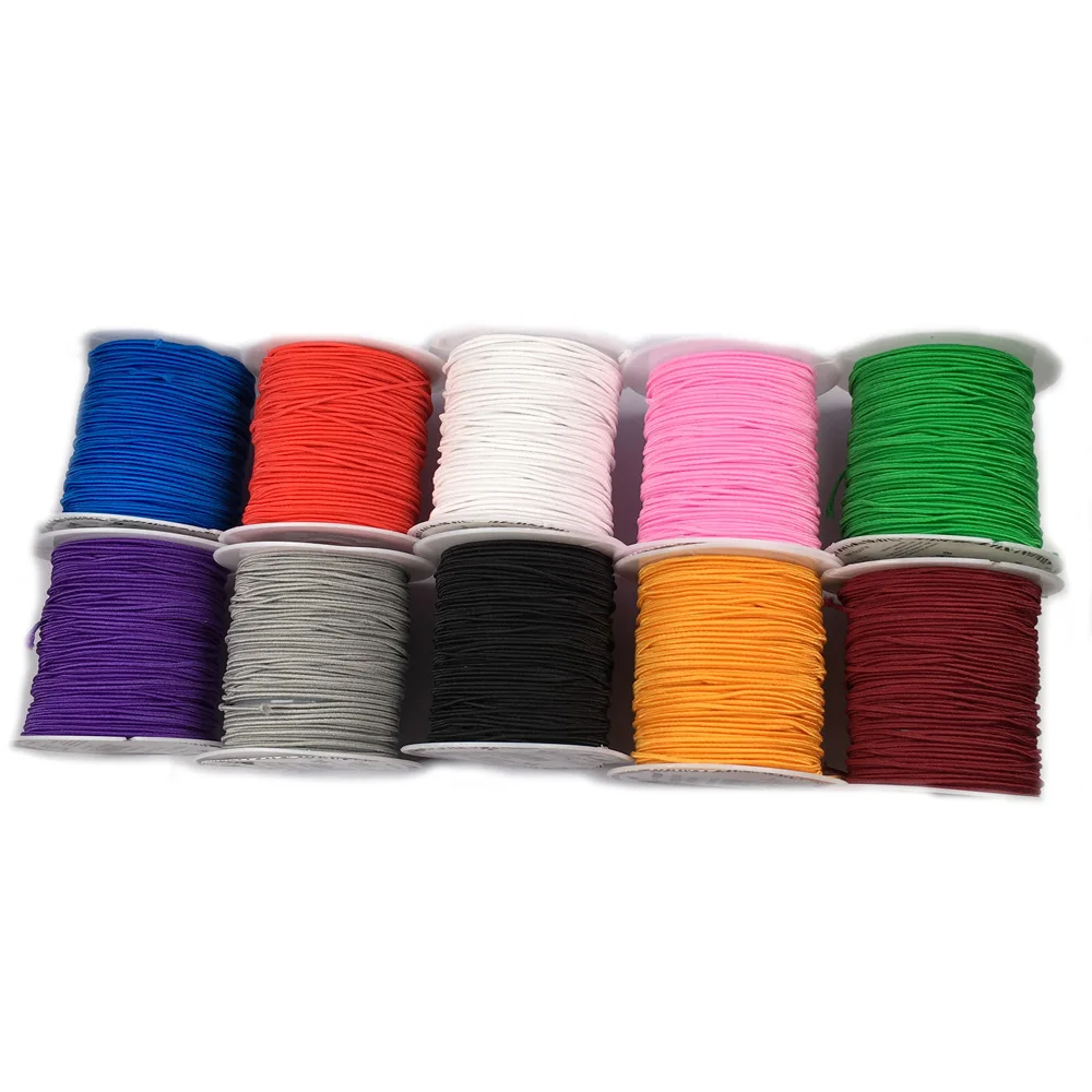 Новый продукт длиной 10 метров 1 мм цветов маленький вал браслет с оплеткой сделай