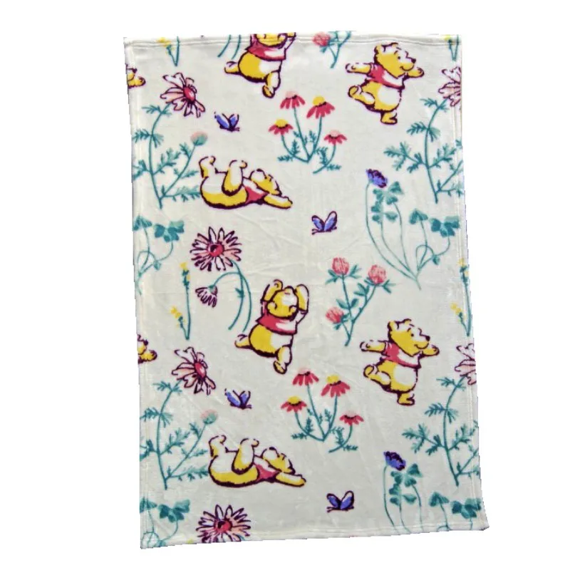 Winnie N1 Дисней мультфильм Минни Микки Маус Ститч Винни автомобиль одеяло с человеком пауком бросок 70x100 см летнее одеяло s для ребенка на кровать кроватки - Цвет: Winnie N1