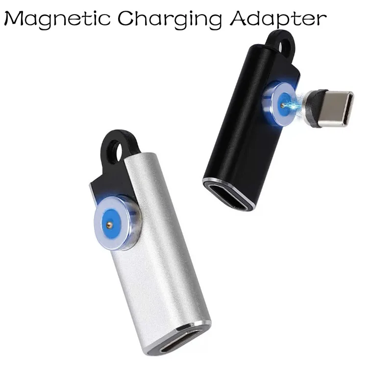 Магнитный зарядный адаптер для iphone micro usb type c шнур Быстрая зарядка портативный